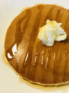 マスカルポーネ+●はちみつパンケーキ●-レシピのメイン写真