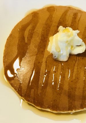 マスカルポーネ+●はちみつパンケーキ●-レシピのメイン写真