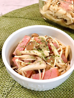 きのことベーコンのめんつゆバター炒め-レシピのメイン写真