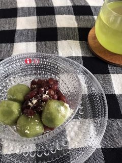 簡単 抹茶白玉-レシピのメイン写真