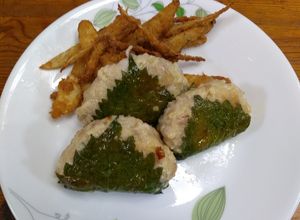 カリカリ梅を使ったつくねバーグ-レシピのメイン写真