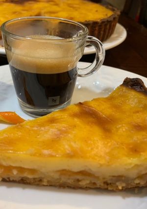 アプリコットのカラメルフランタルト-レシピのメイン写真