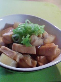 コンニャクと鶏肉のにんにく風味の炒め煮-レシピのメイン写真