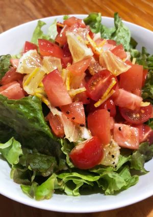 食べるドレッシングで☆野菜サラダ-レシピのメイン写真