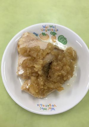 【保育園給食】かじきのバーベキューソース-レシピのメイン写真