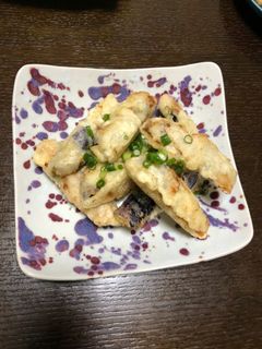 なすの豚肉巻き天ぷら♪-レシピのメイン写真