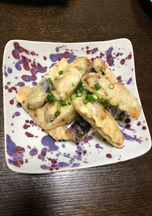 なすの豚肉巻き天ぷら♪-レシピのメイン写真