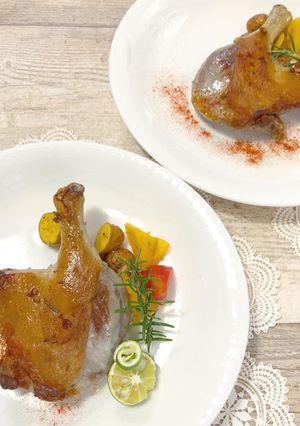 鴨のコンフィ-レシピのメイン写真