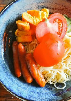 手間なし冷やし中華！簡単手抜きレシピ！-レシピのメイン写真