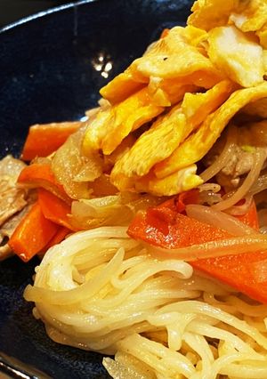 オイマヨ☆そうめんチャンプルー-レシピのメイン写真