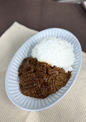 夏を楽しむ！牛小間の大人ブラックカレー-レシピのメイン写真