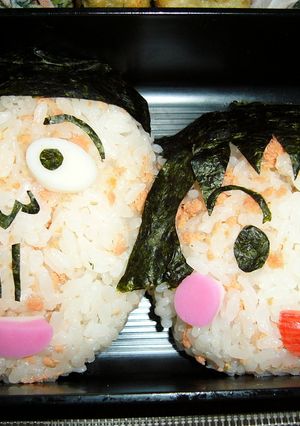 キャラ弁❤はまじ＆まる子-レシピのメイン写真
