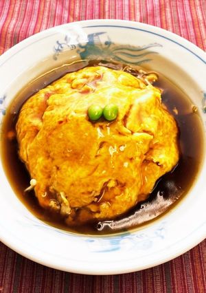 枝豆チャーハンで作る！天津飯-レシピのメイン写真
