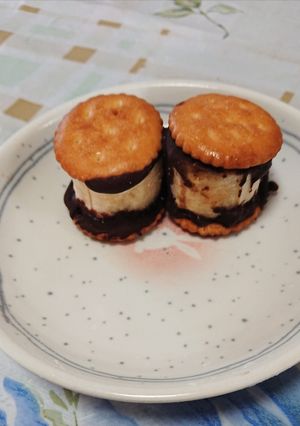 バナナチョコサンド-レシピのメイン写真