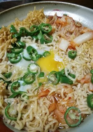 辛味足しチキンラーメン-レシピのメイン写真