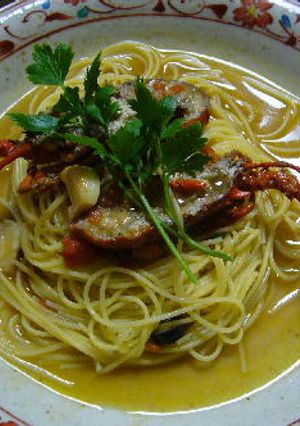 伊勢海老のパスタだ！！-レシピのメイン写真