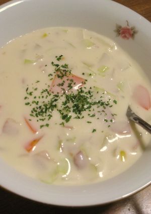 簡単♪野菜たっぷりチャウダー-レシピのメイン写真