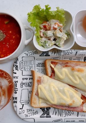 日曜日は名古屋の喫茶モーニング風22♡-レシピのメイン写真