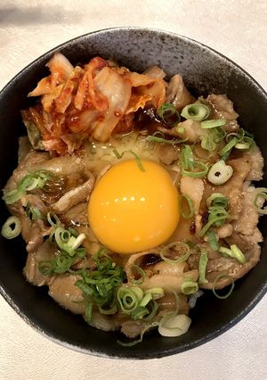 レンジで簡単♪豚バラ丼♡-レシピのメイン写真