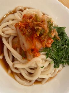 5分料理!韓国風冷やしうどん-レシピのメイン写真