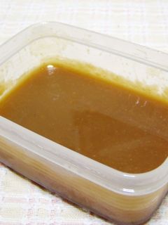 レンジで簡単 甘味噌だれ (味噌田楽)-レシピのメイン写真