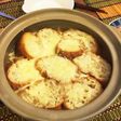 土鍋で!オニオングラタンスープ