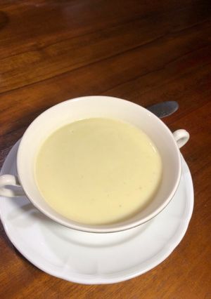 圧力鍋で白ネギとカブのクリームスープ-レシピのメイン写真