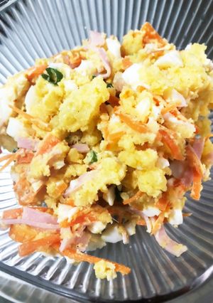 余った物でポテトサラダ-レシピのメイン写真