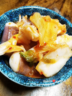 イカとキムチの炒めもの-レシピのメイン写真
