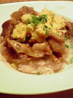 ぶたいりたま丼-レシピのメイン写真