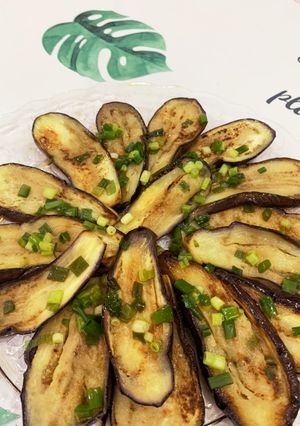 簡単！ごま油香る茄子焼き-レシピのメイン写真