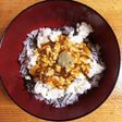 うに豆腐丼
