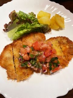 薄切り豚ロースのミラノ風カツレツ-レシピのメイン写真