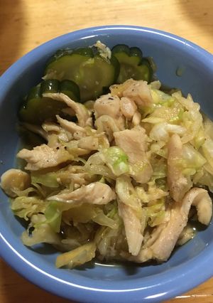 鶏むね肉のサラダ-レシピのメイン写真