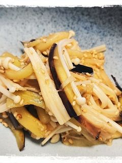 えのきとなすの中華和え-レシピのメイン写真