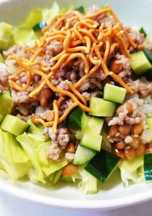 納豆ライス-レシピのメイン写真