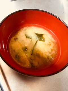 ワカメの味噌汁〜あさり風味〜-レシピのメイン写真