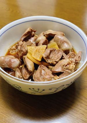 鶏ハツ煮☆簡単-レシピのメイン写真