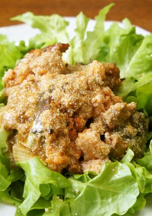 鯖缶とめんたいのオーブン焼き-レシピのメイン写真