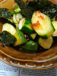 ピリ辛きゅうりの一品-レシピのメイン写真