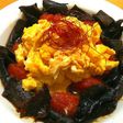 卵で簡単◎キクラゲとトマトの炒め物