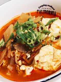 野菜たっぷり スンドゥブ キムチ スープ-レシピのメイン写真