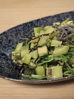 キウイと豆苗のグリーンナムル-レシピのメイン写真