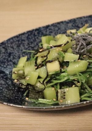 キウイと豆苗のグリーンナムル-レシピのメイン写真