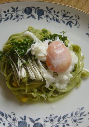 ほうれん草パスタ-レシピのメイン写真