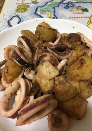 いかとじゃがいもマジックソルトバター醤油-レシピのメイン写真
