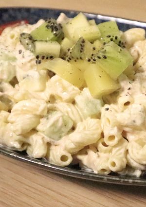 キウイとツナの和風パスタサラダ-レシピのメイン写真
