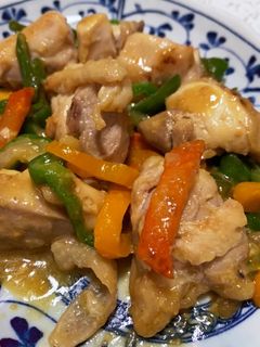 ピーマンと鶏肉の味噌炒め-レシピのメイン写真