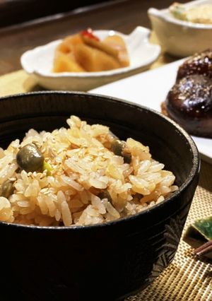 時短・簡単！茶豆とツナの炊き込みご飯-レシピのメイン写真
