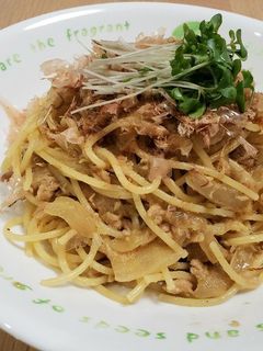 和風♡ツナの柚子胡椒パスタ♪-レシピのメイン写真